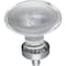Jeffrey Alexander 1-5/8" Overall Length Polished Chrome Football Glass Harlow Cabinet Knob G110L-PC - alternate 3
